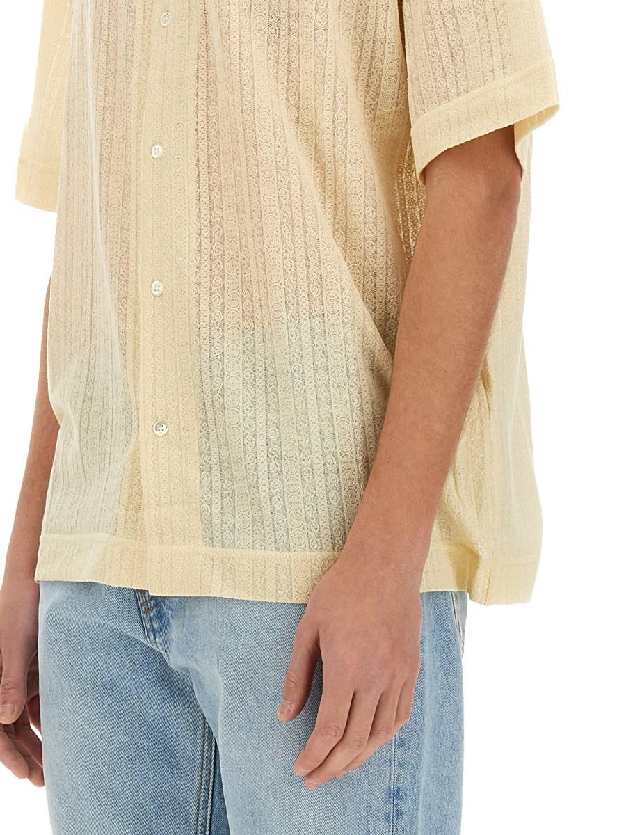 SÉFR CAMICIA "SUNEHAM" IN COTONE RICAMATO