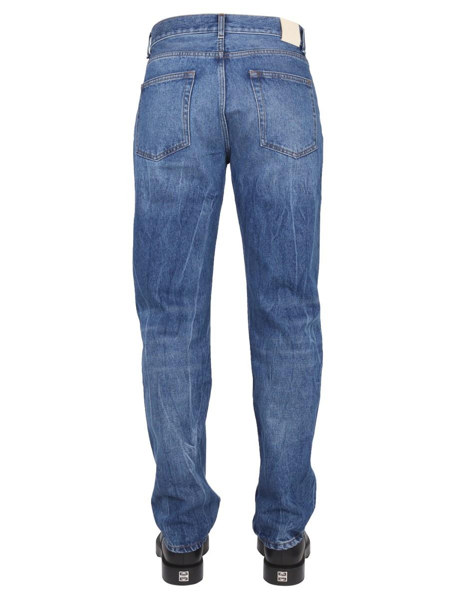 SÉFR JEANS REGULAR FIT IN DENIM DI COTONE