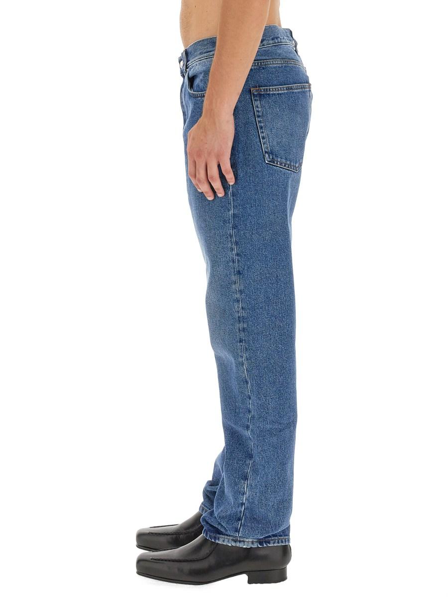 SÉFR JEANS STRAIGHT CUT IN COTONE