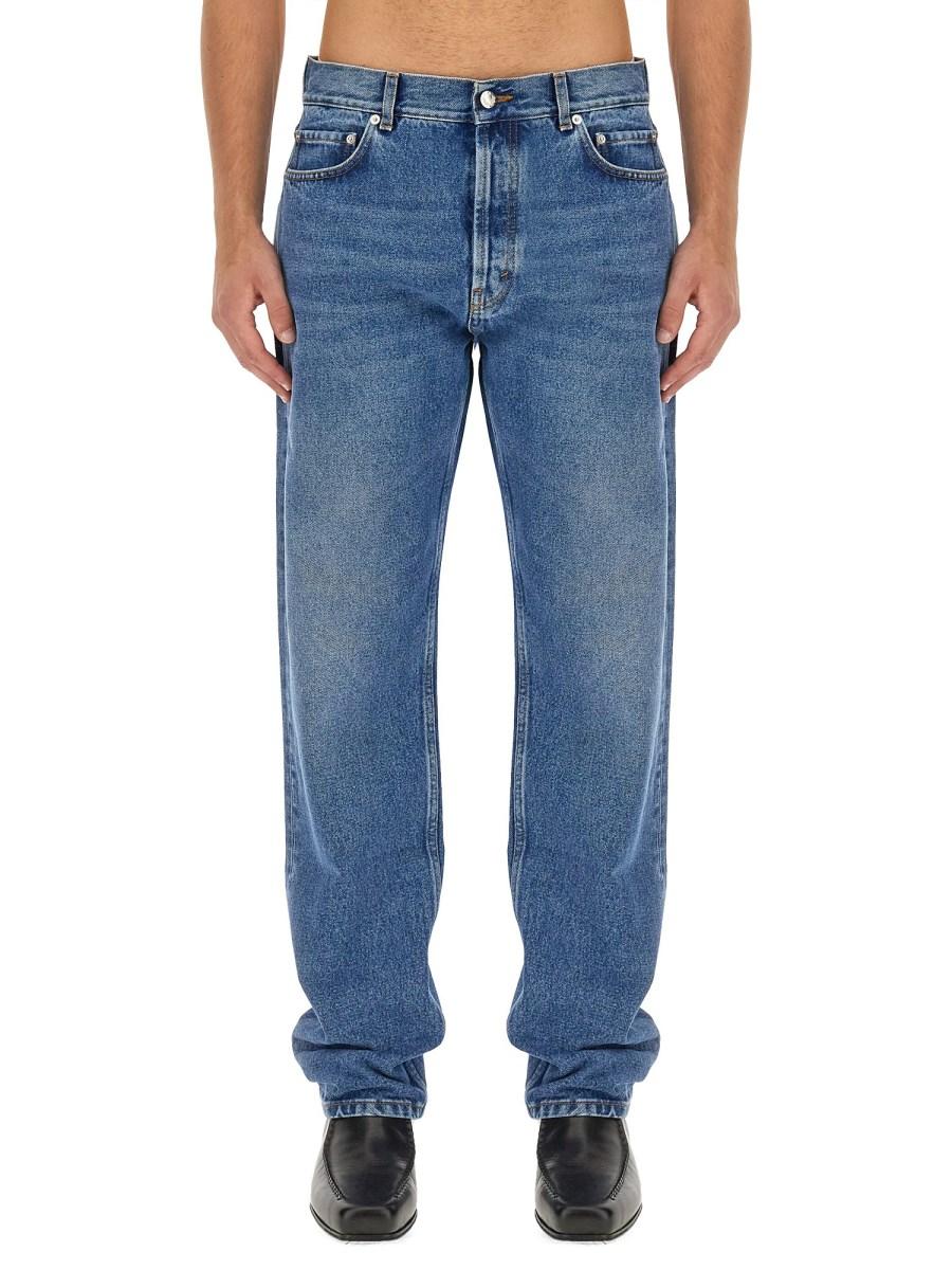 SÉFR JEANS STRAIGHT CUT IN COTONE