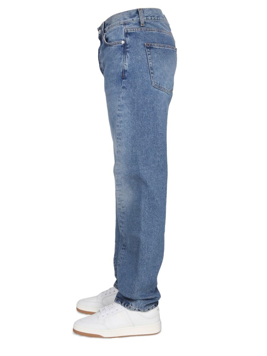 SÉFR JEANS TWISTED IN DENIM DI COTONE