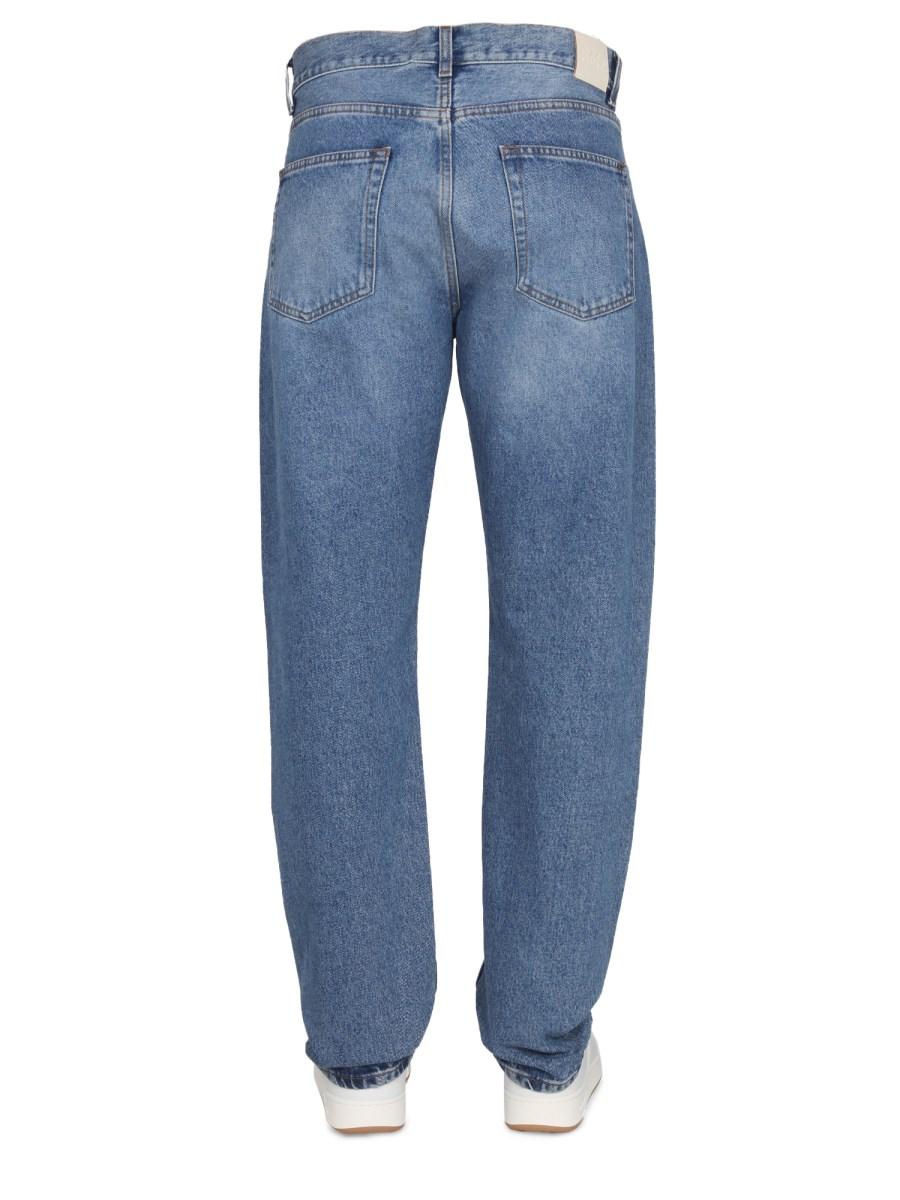 SÉFR JEANS TWISTED IN DENIM DI COTONE