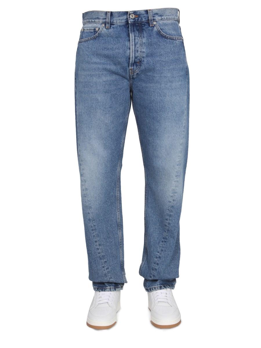 SÉFR JEANS TWISTED IN DENIM DI COTONE