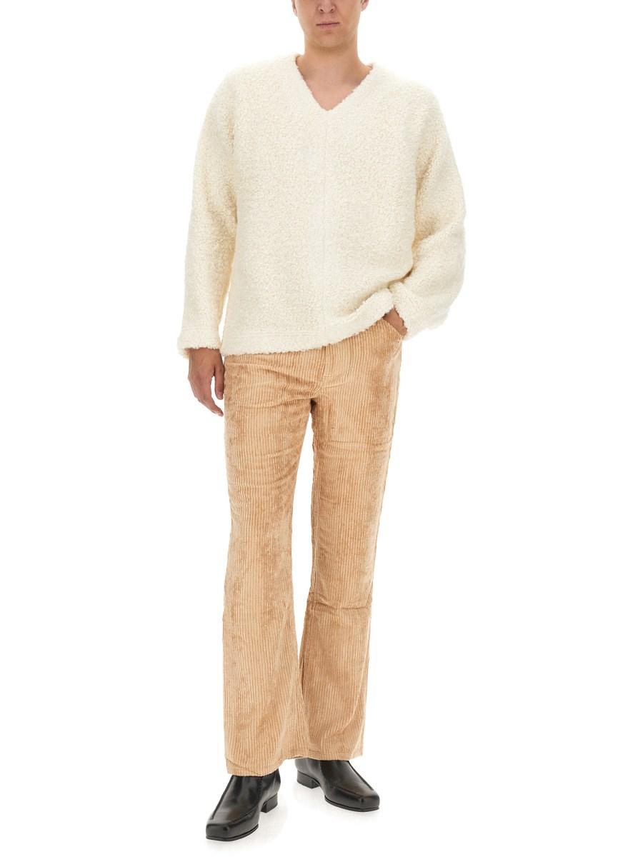 SÉFR MAGLIA IN VISCOSA CON SCOLLO A V
