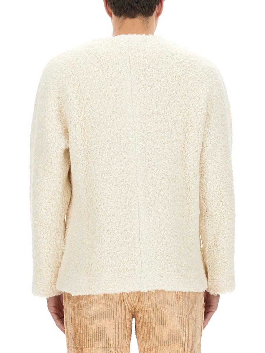 SÉFR MAGLIA IN VISCOSA CON SCOLLO A V