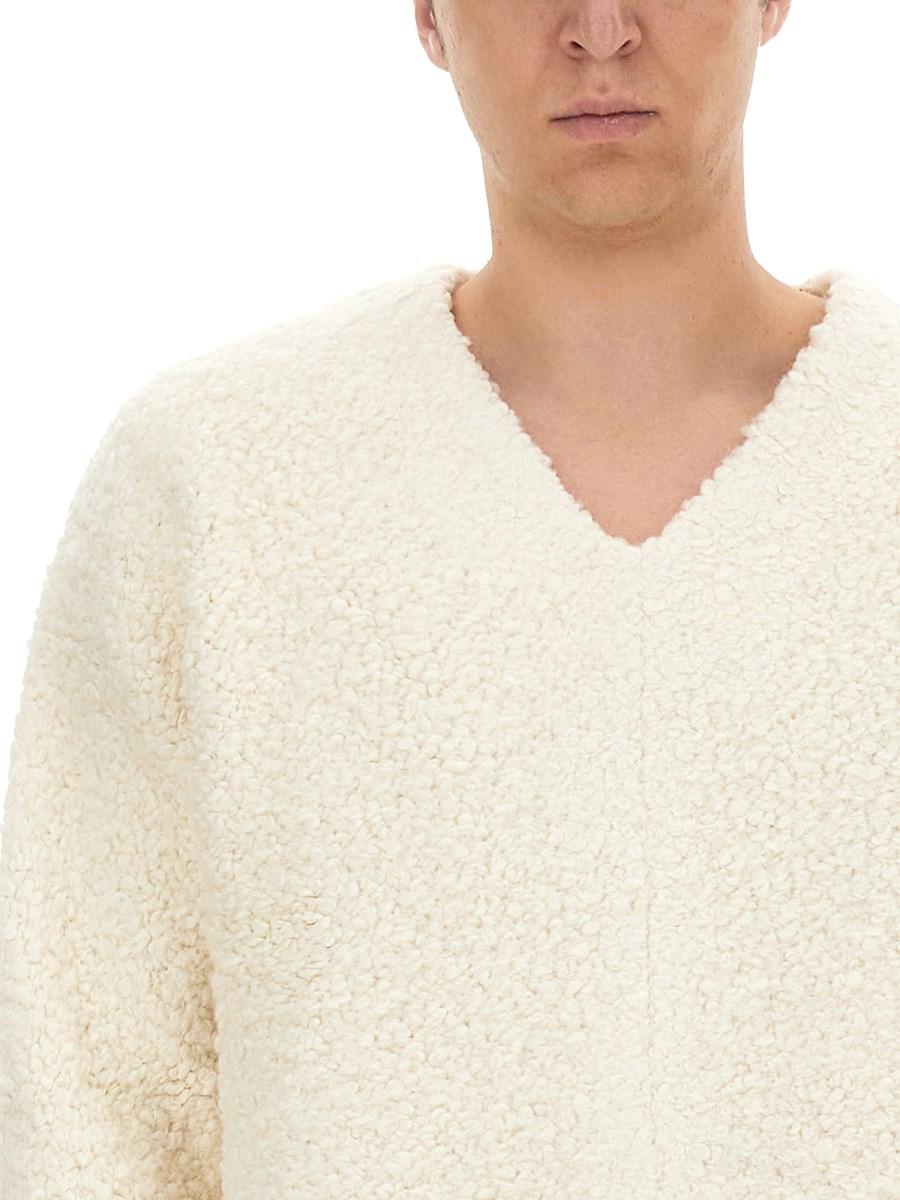 SÉFR MAGLIA IN VISCOSA CON SCOLLO A V