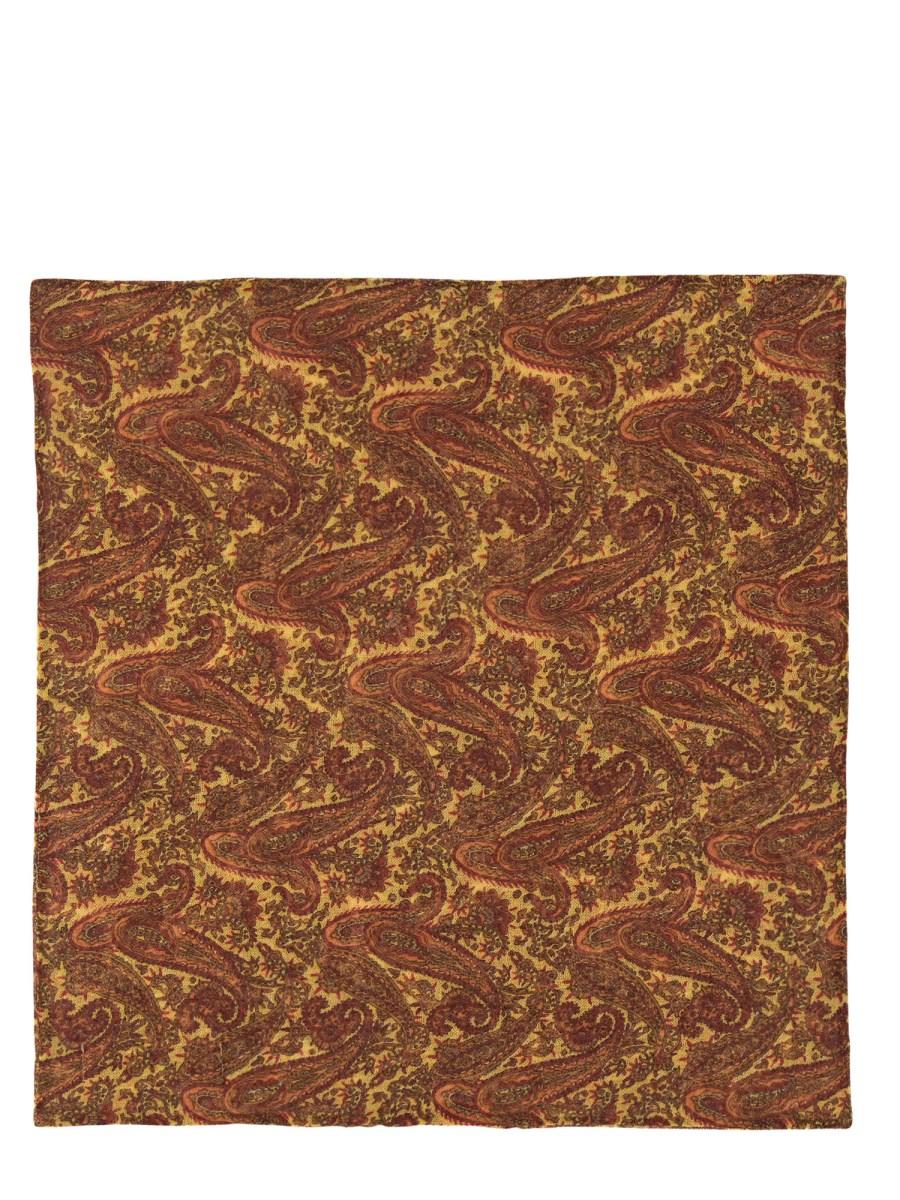 SÉFR SCIARPA FINE IN LANA VERGINE PAISLEY