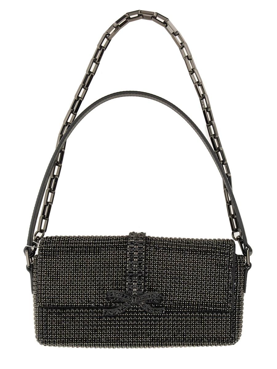 SELF-PORTRAIT BORSA BAGUETTE CON TRACOLLA