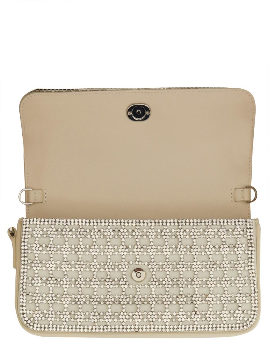 SELF-PORTRAIT BORSA BAGUETTE CRYSTAL