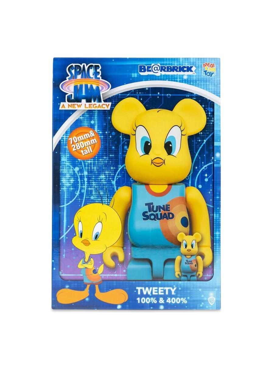 MEDICOM TOY SET FIGURE TWEETY SPACE JAM BE RBRICK 100% E 400%