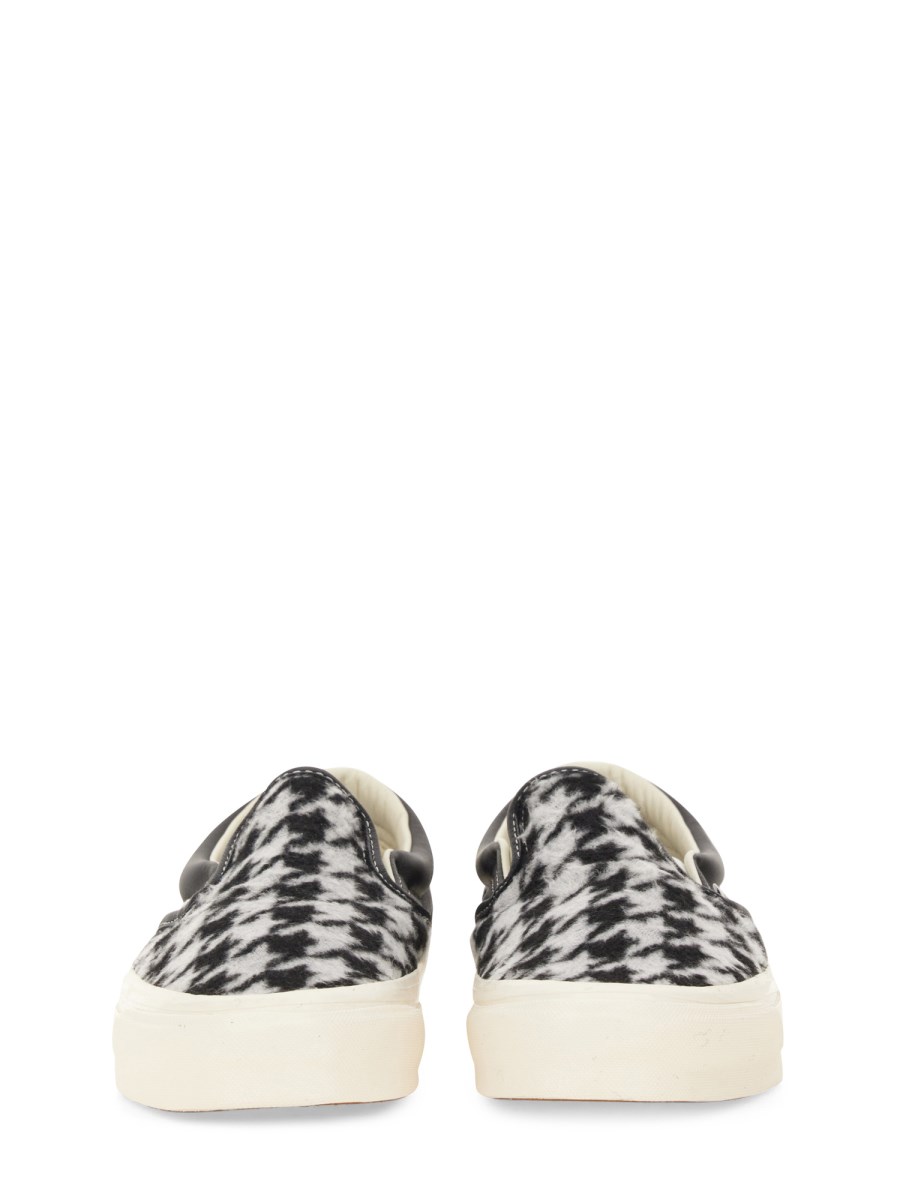 VANS SLIP-ON PREMIUM 98 IN TELA CON INSERTO IN PIED DE POULE