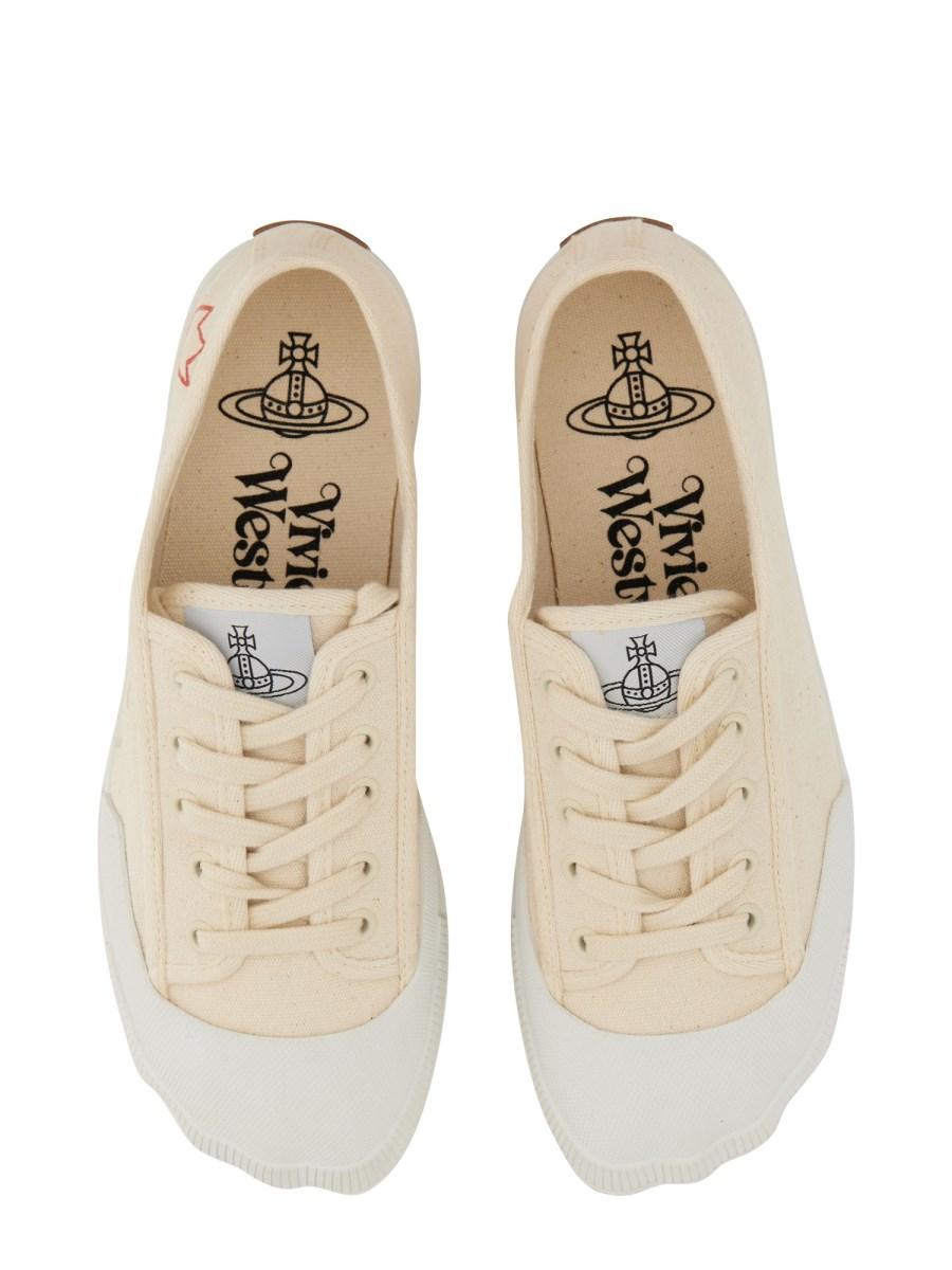 VIVIENNE WESTWOOD SNEAKER ANIMAL GYM IN COTONE RICICLATO