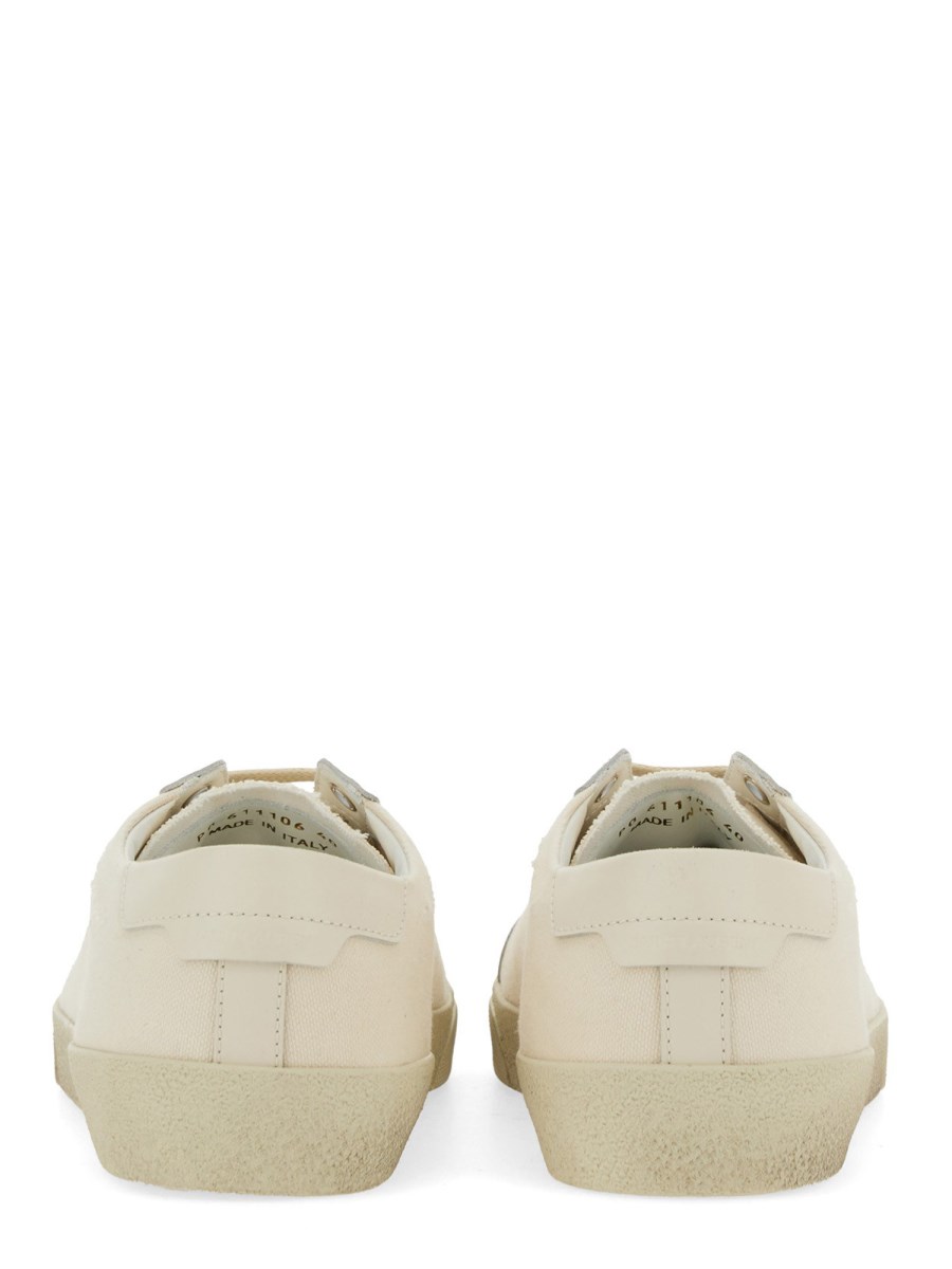 SAINT LAURENT SNEAKER COURT CLASSIC SL/06 IN PELLE E TESSUTO WORN-LOOK