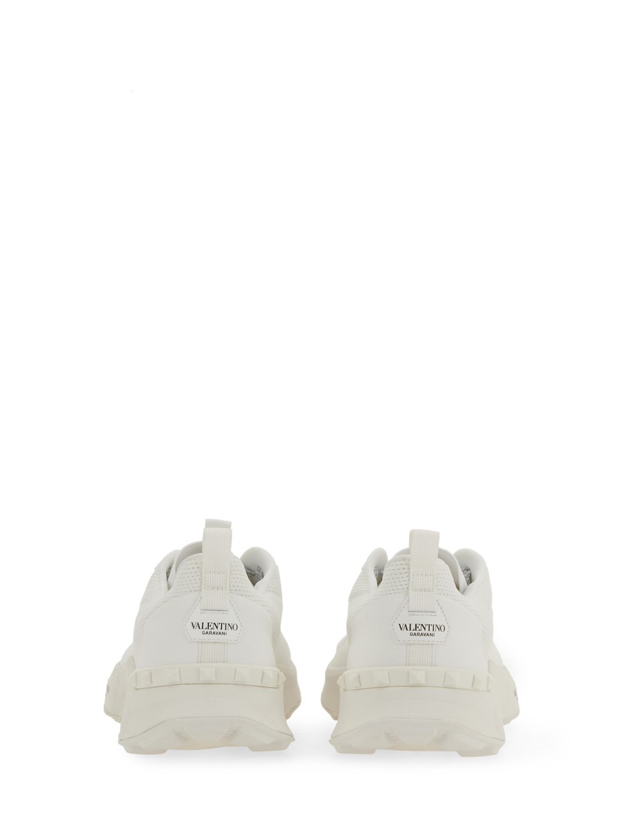 VALENTINO GARAVANI SNEAKER LOW TOP TRUE ACT IN MESH E TESSUTO GOMMATO