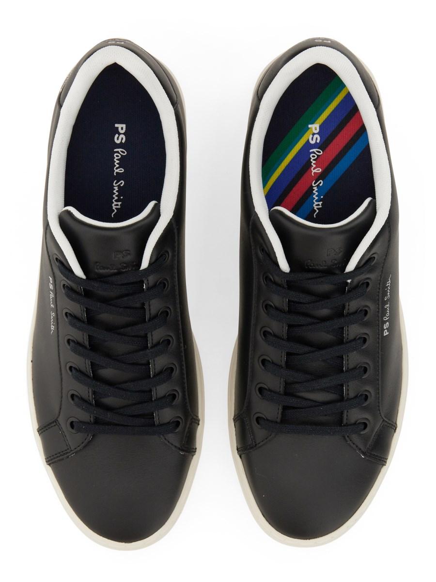 PS BY PAUL SMITH SNEAKER "REX" IN PELLE CON LOGO "ZEBRA"