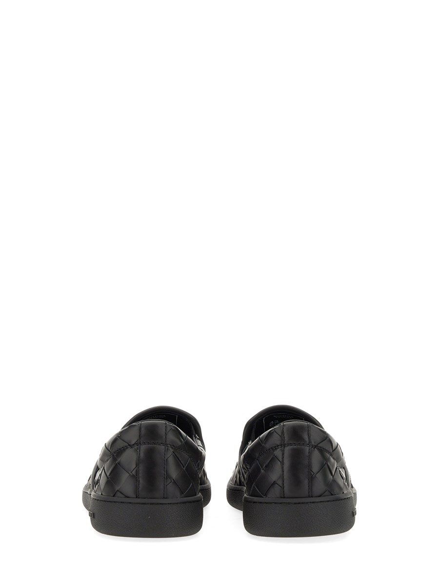 BOTTEGA VENETA SNEAKER "SAWYER" IN PELLE CON MOTIVO INTRECCIATO