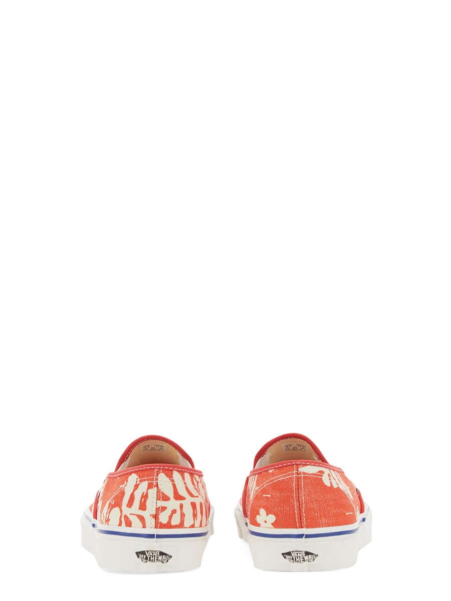 VANS SNEAKER SLIP-ON ANAHEIM FACTORY48 DECK DX CON STAMPA FLOREALE
