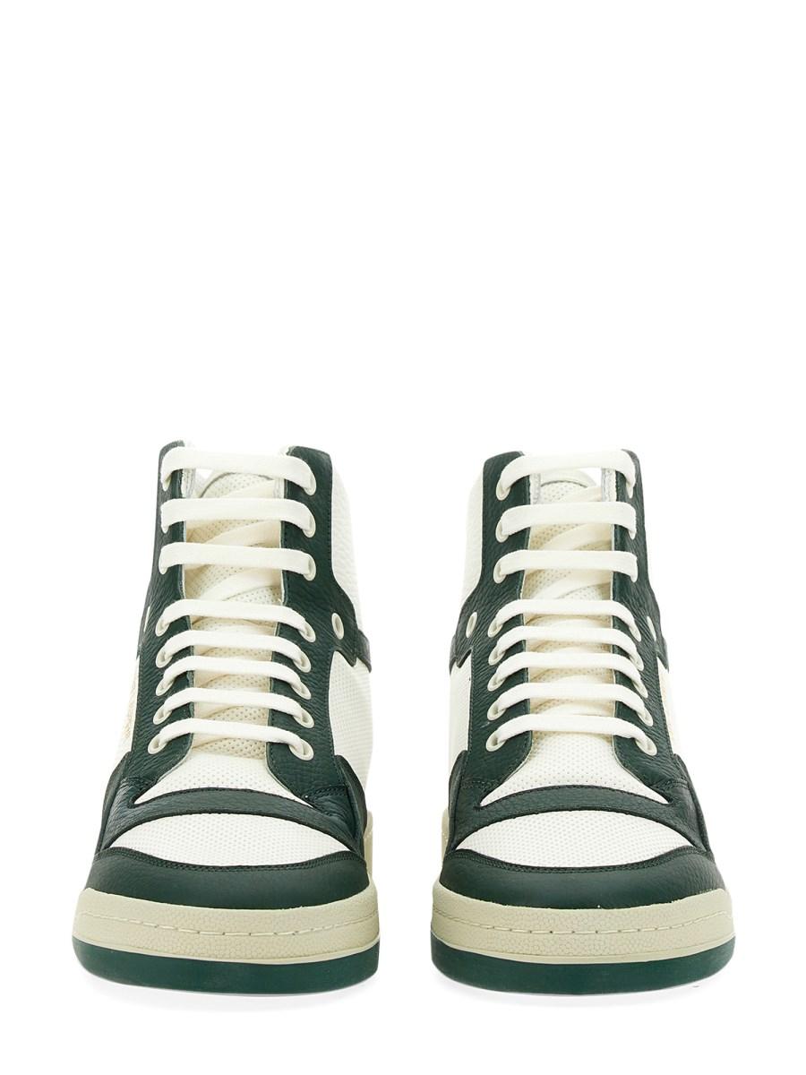 SAINT LAURENT SNEAKERS MEDIE SL/24 IN PELLE LISCIA E TRAFORATA