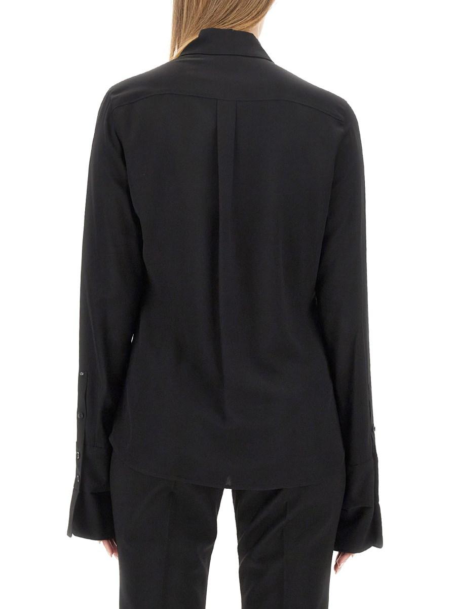 SPORTMAX CAMICIA ALGEBRA IN SETA