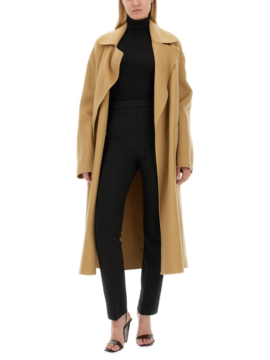 SPORTMAX CAPPOTTO "POLKA" IN LANA