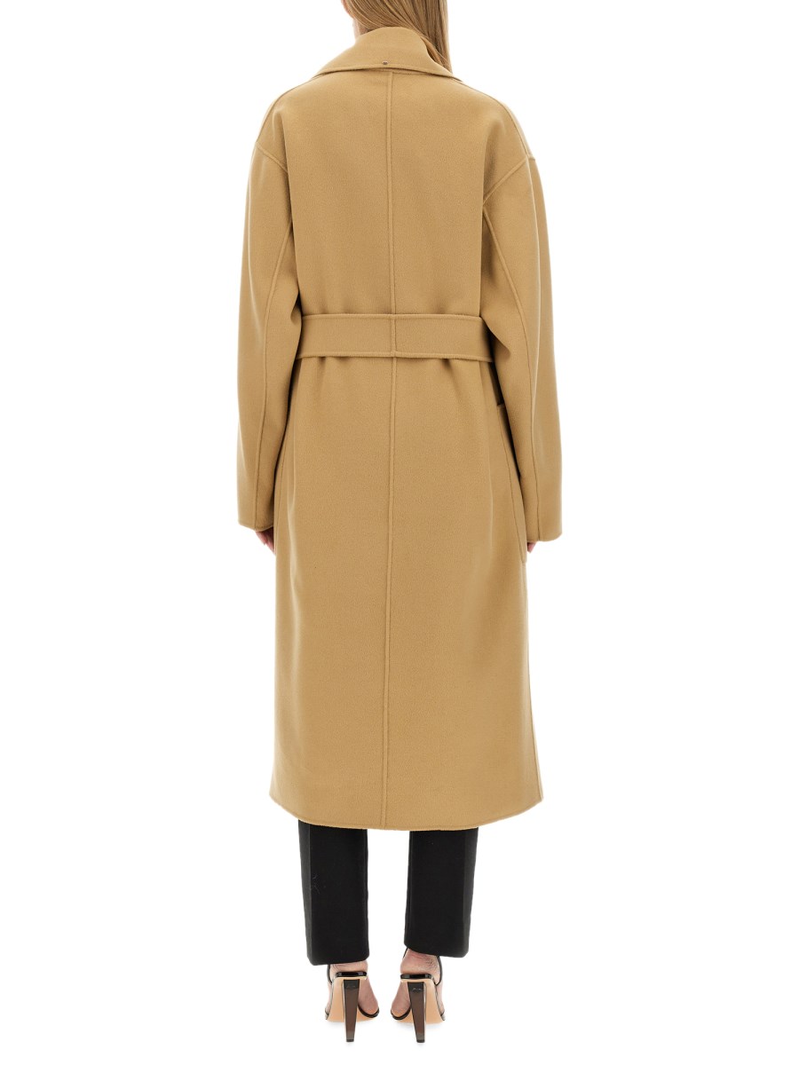 SPORTMAX CAPPOTTO "POLKA" IN LANA