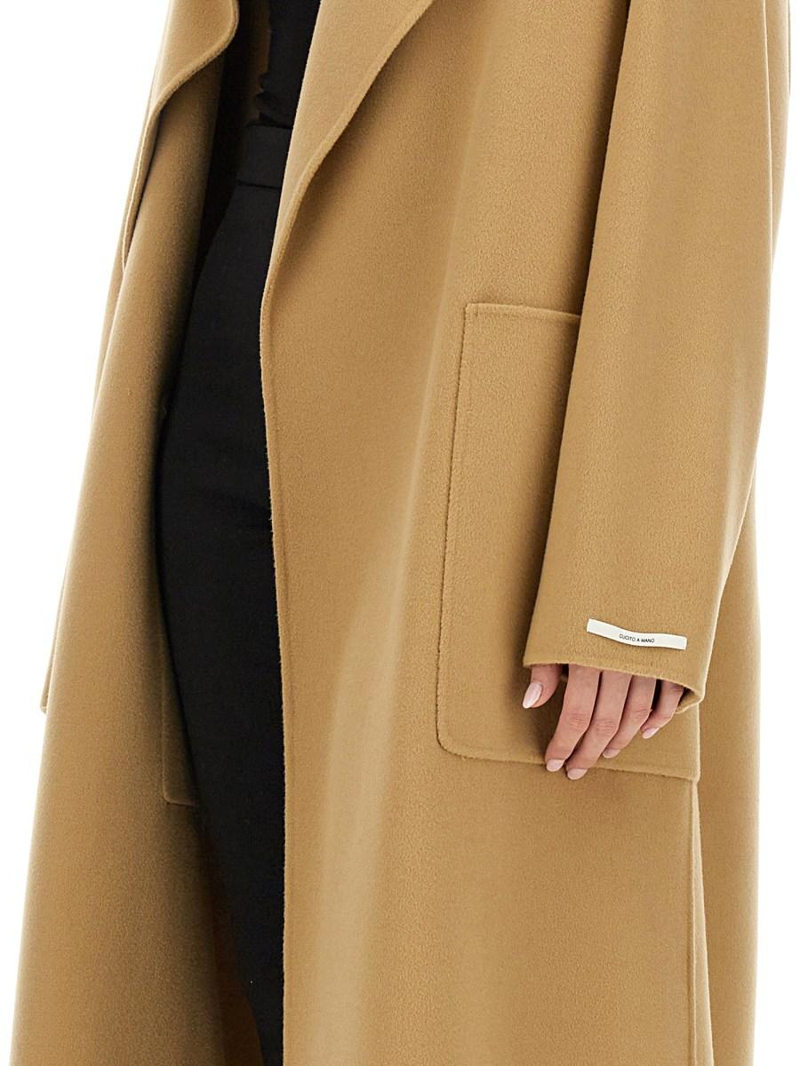 SPORTMAX CAPPOTTO "POLKA" IN LANA