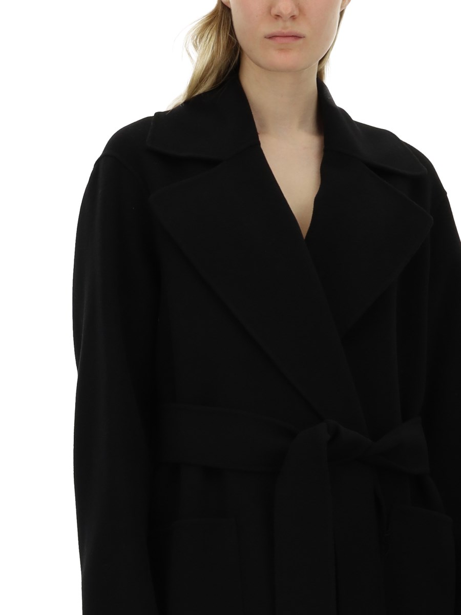 SPORTMAX CAPPOTTO VELENO IN LANA