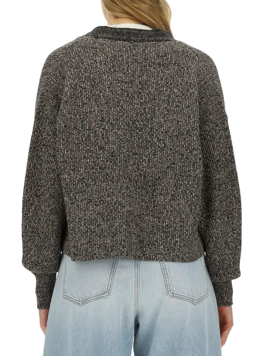 SPORTMAX CARDIGAN "POOL" MAXI