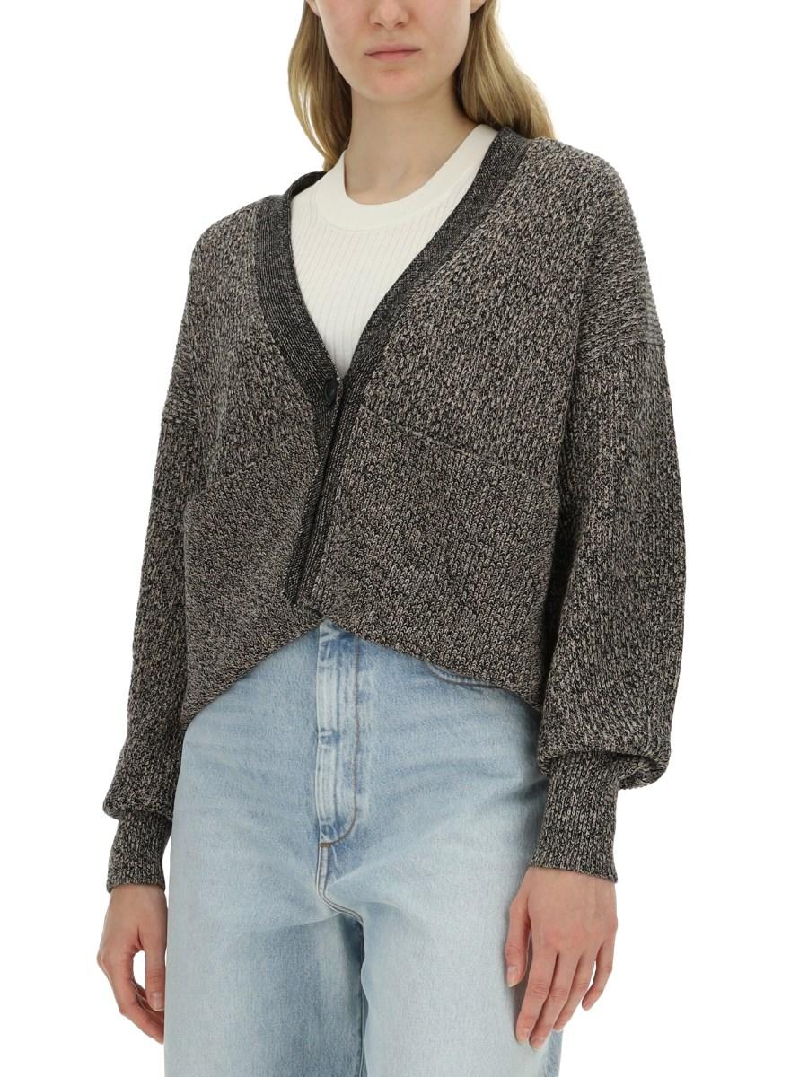 SPORTMAX CARDIGAN "POOL" MAXI