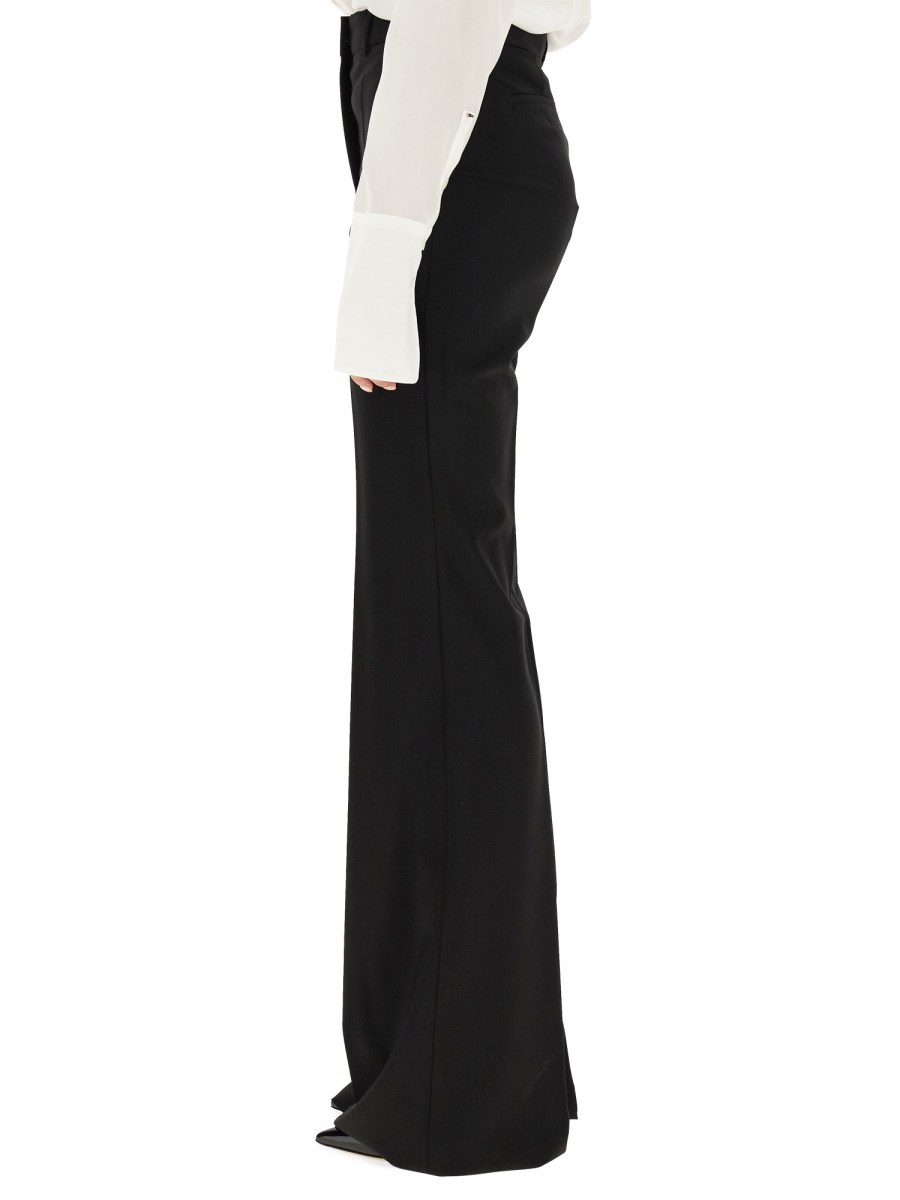SPORTMAX PANTALONE SLIM FIT IN LANA