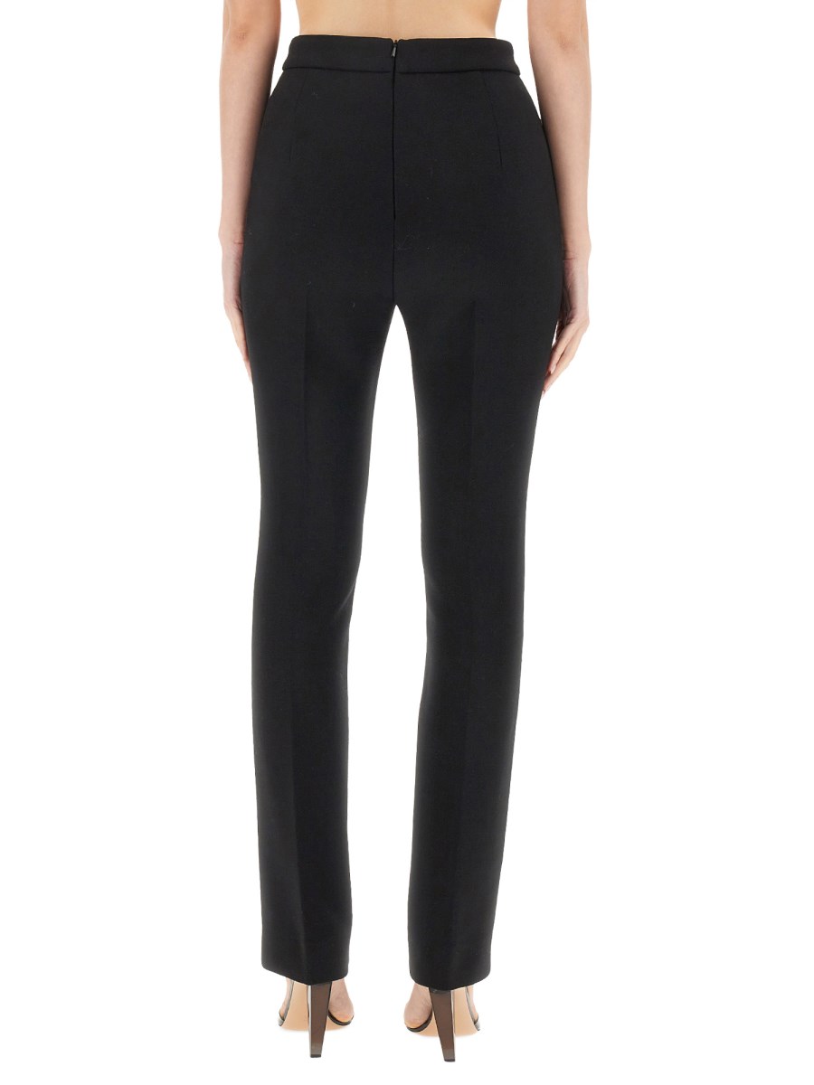 SPORTMAX PANTALONE SLIM FIT IN TESSUTO STRETCH