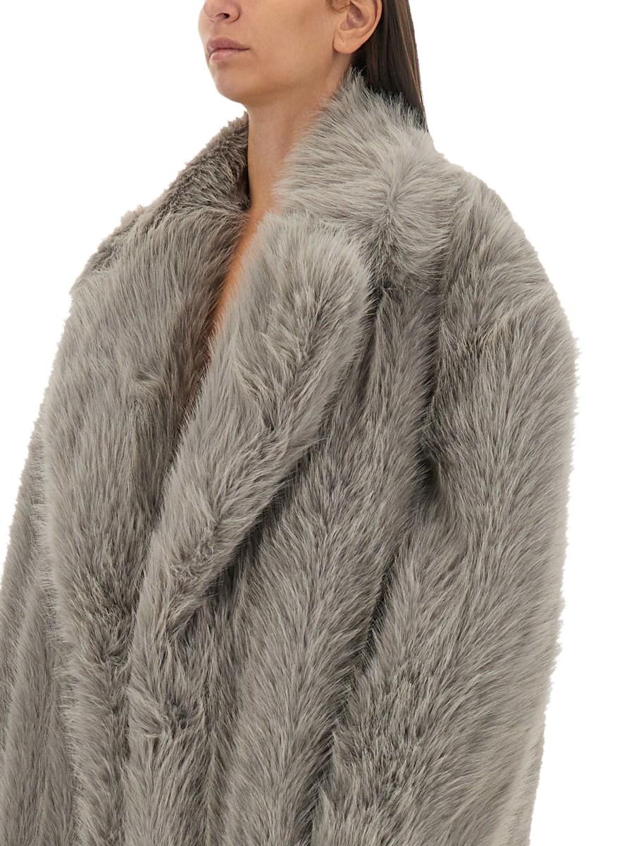 SPORTMAX PELLICCIA "MANICO" IN ECO FUR