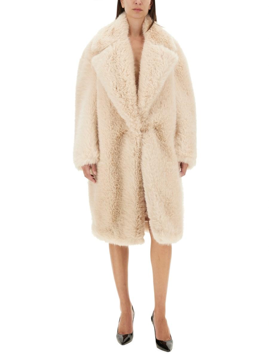SPORTMAX PELLICCIA "MANICO" IN ECO FUR