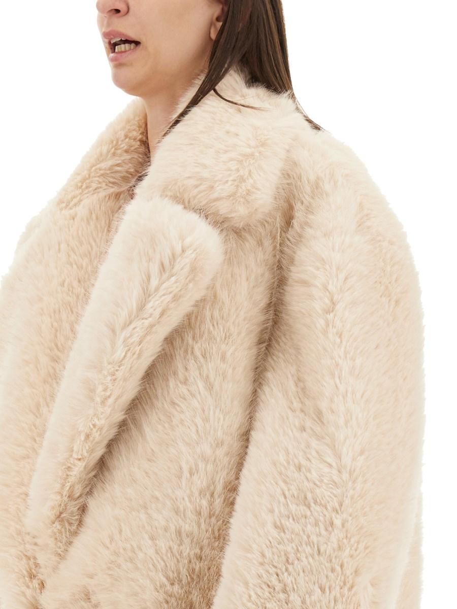 SPORTMAX PELLICCIA "MANICO" IN ECO FUR