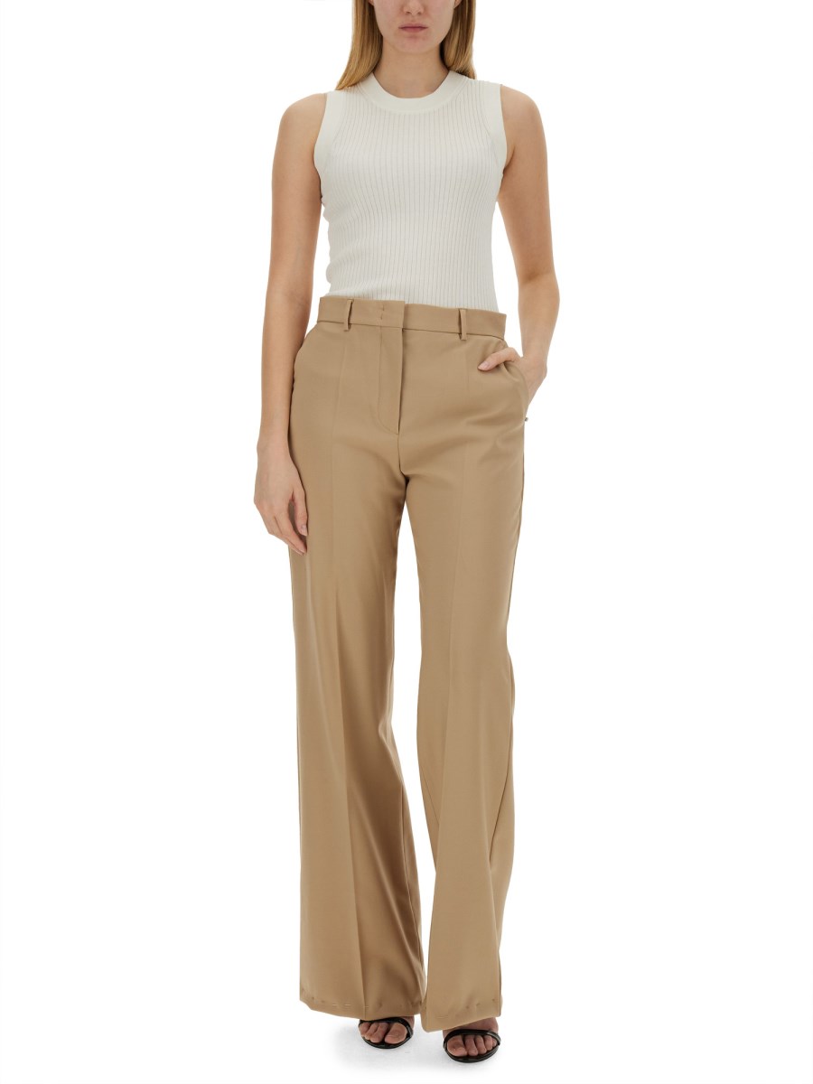 SPORTMAX TOP TOLEDO IN JERSEY DI COTONE
