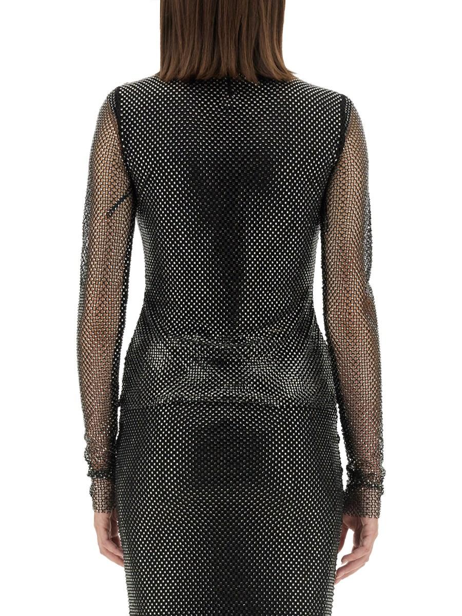 SPORTMAX TOP VALDAI IN MESH