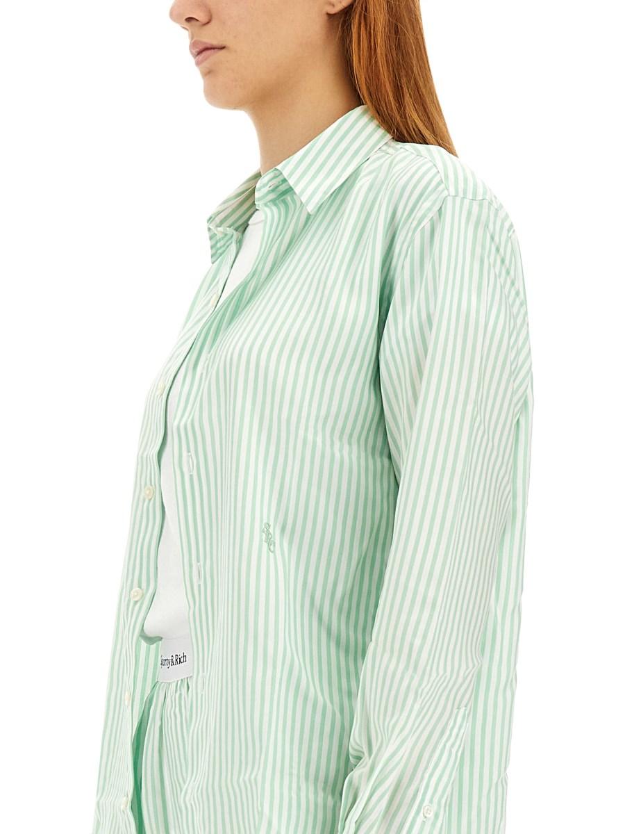 SPORTY&RICH CAMICIA REGULAR FIT IN TENCEL
