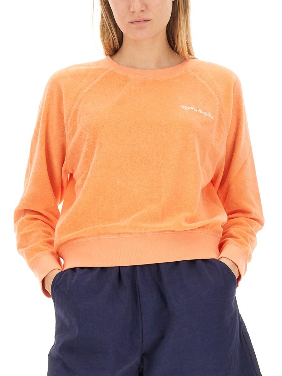 SPORTY&RICH FELPA CON LOGO