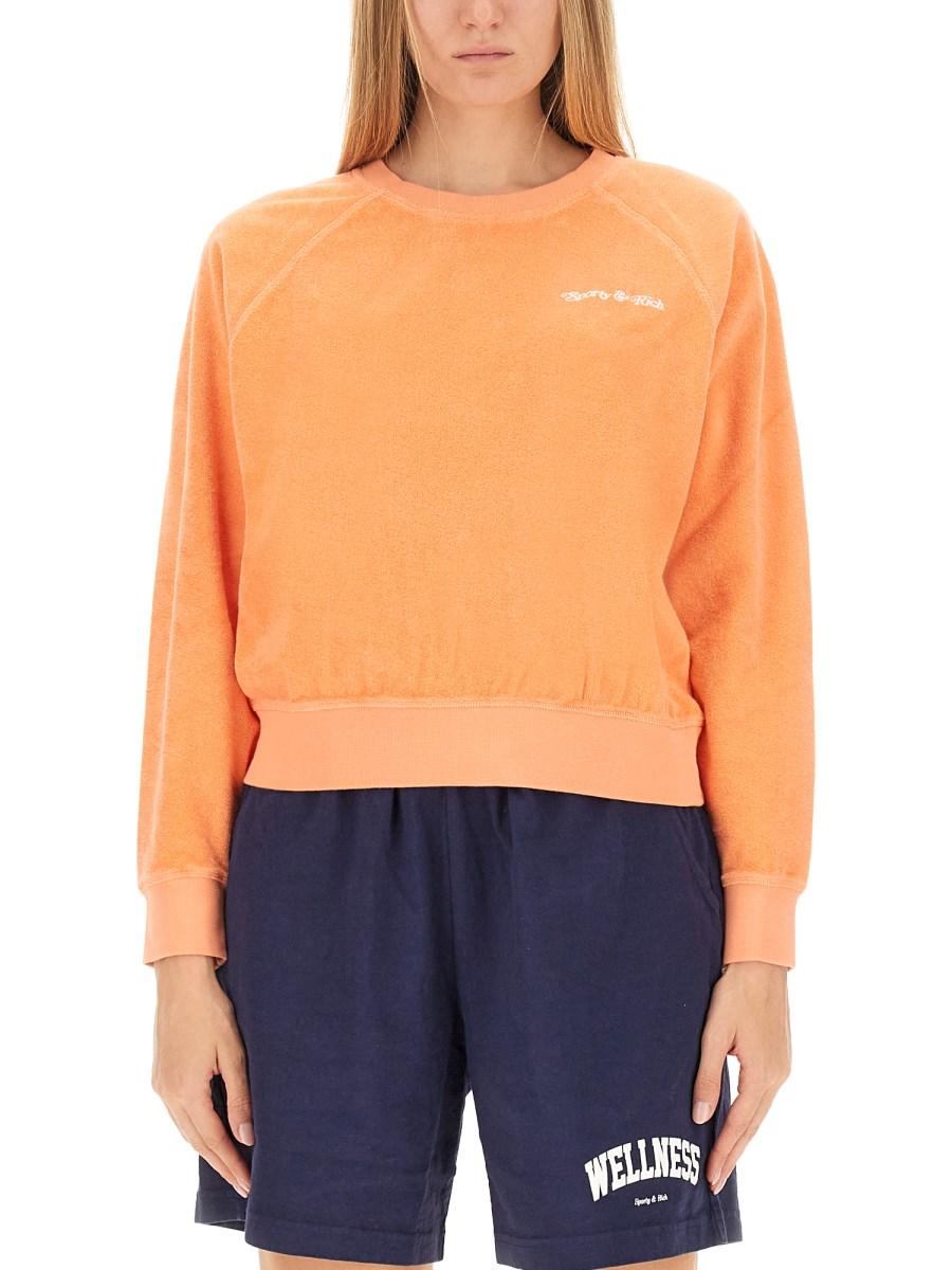 SPORTY&RICH FELPA CON LOGO