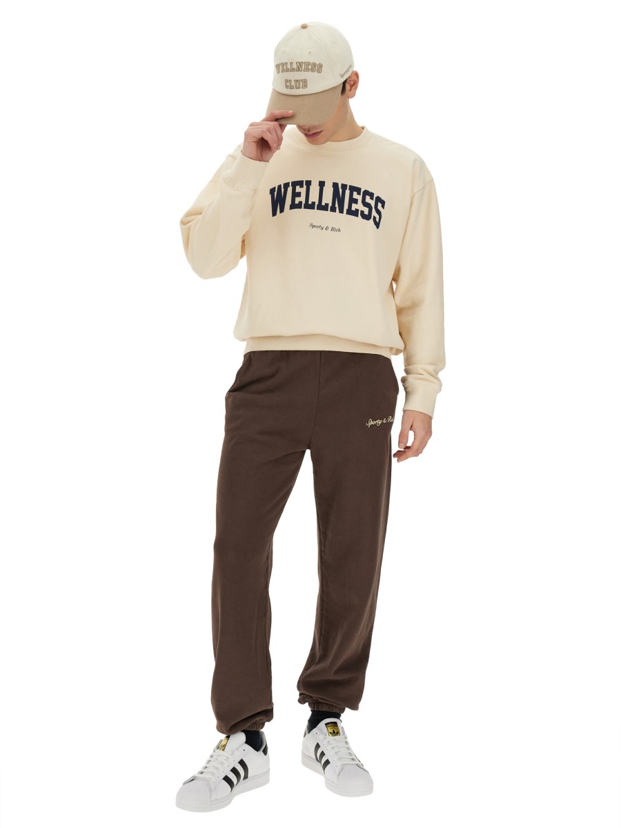 SPORTY&RICH FELPA CON LOGO