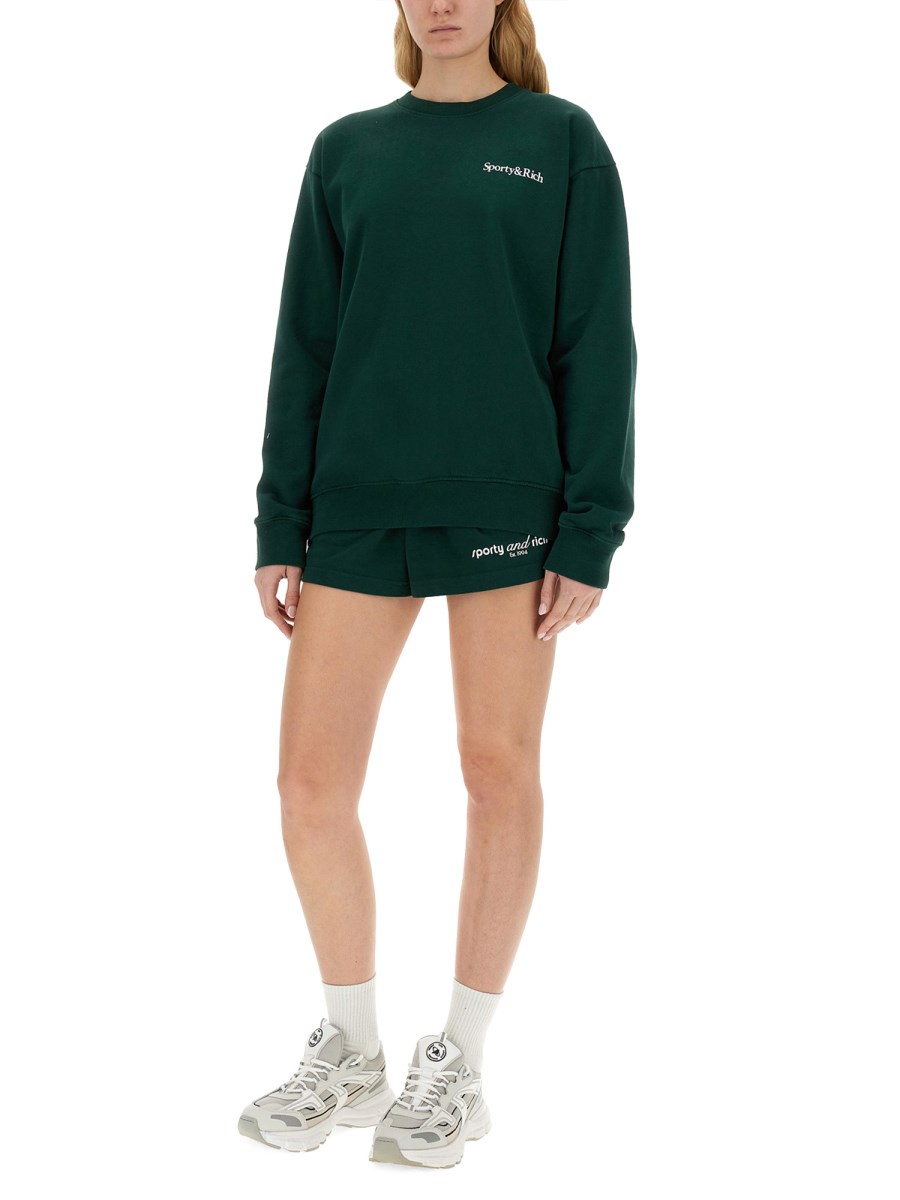 SPORTY&RICH FELPA CON LOGO