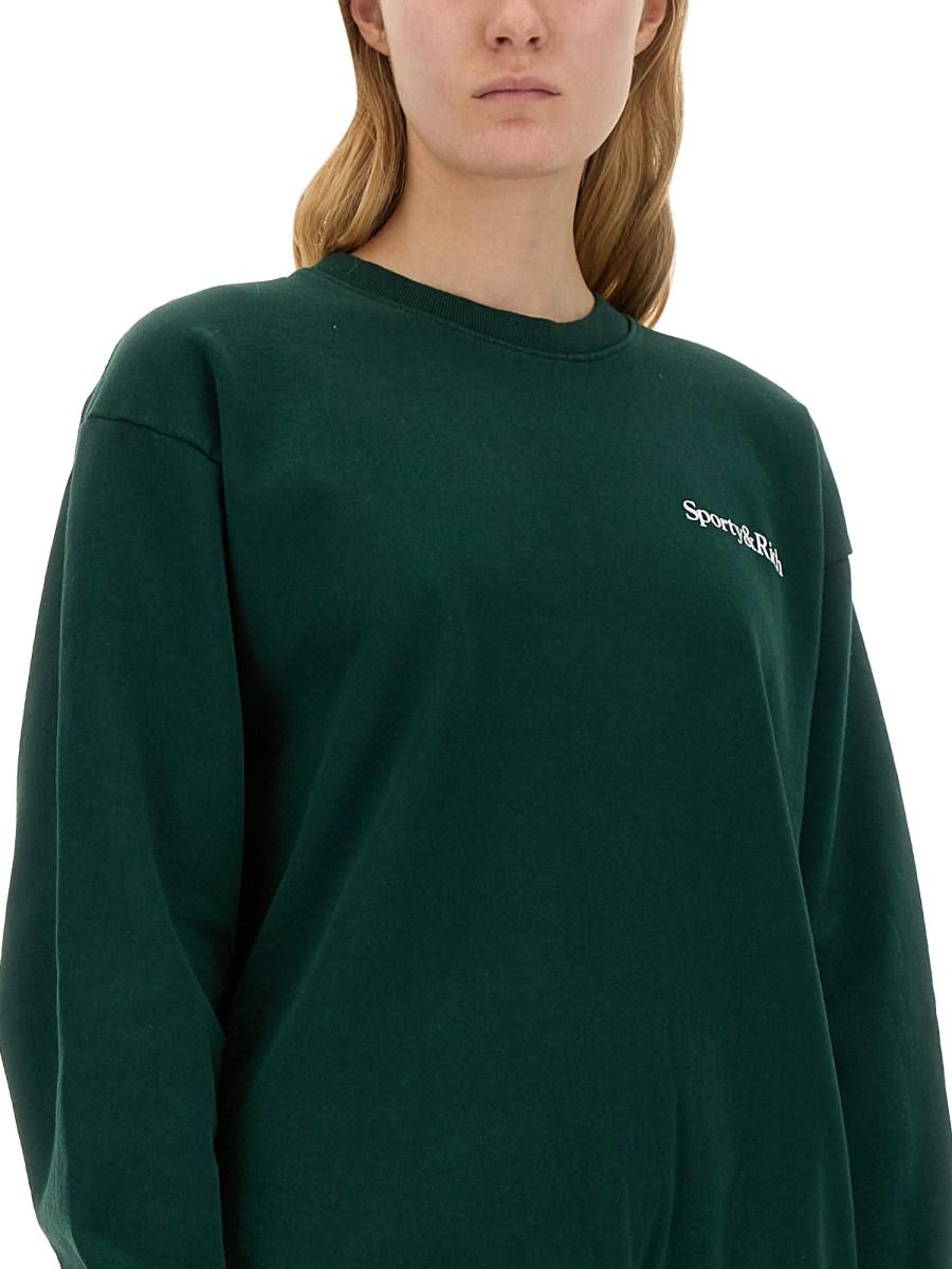 SPORTY&RICH FELPA CON LOGO