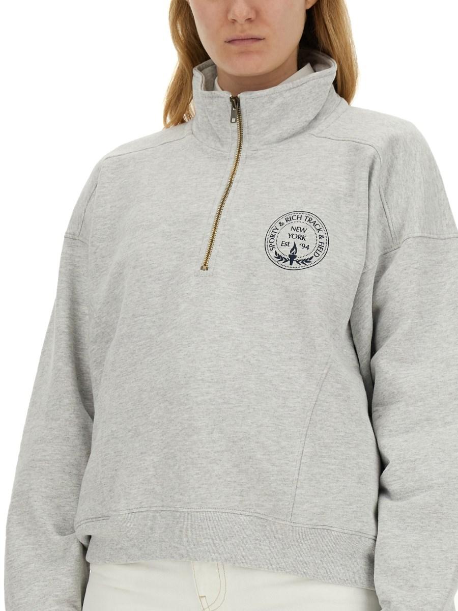 SPORTY&RICH FELPA CON LOGO