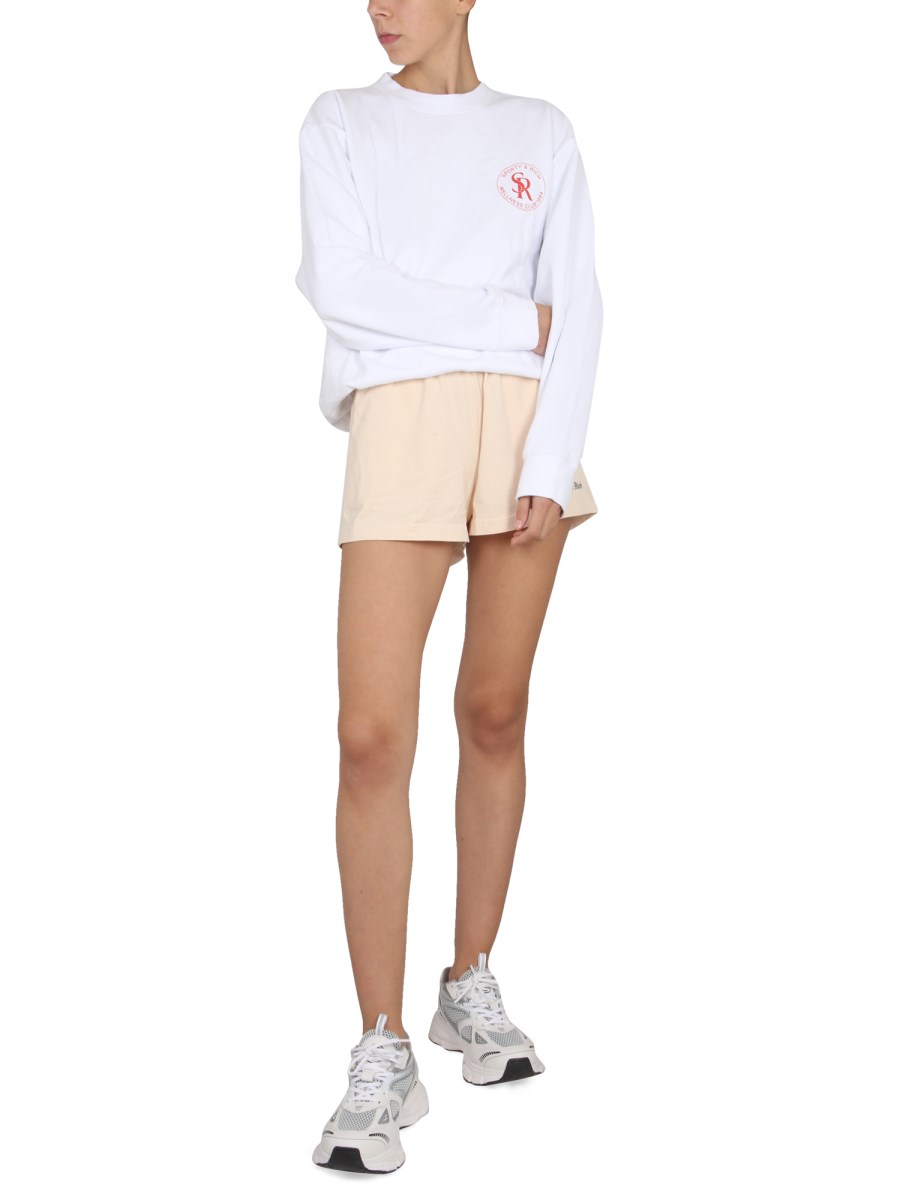SPORTY&RICH FELPA IN COTONE CON LOGO