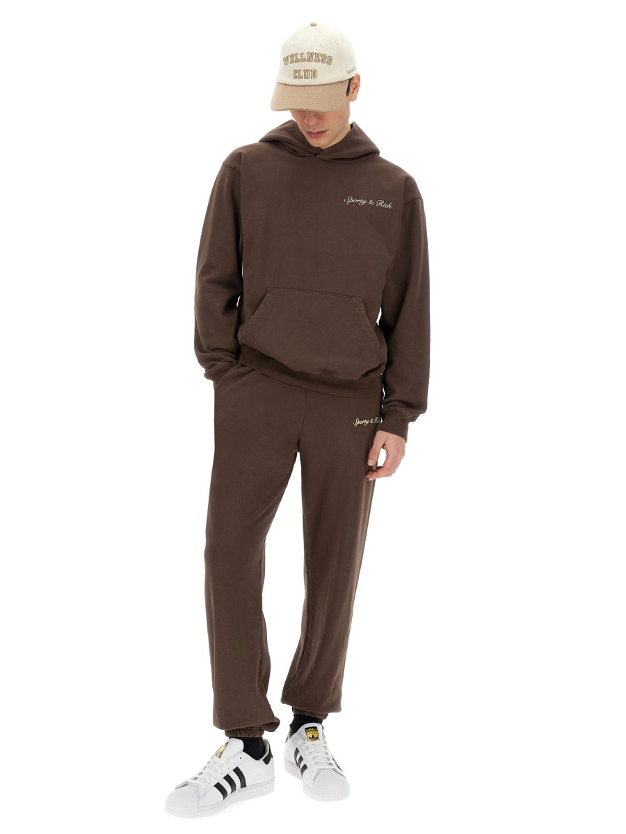 SPORTY&RICH PANTALONE JOGGING CON LOGO