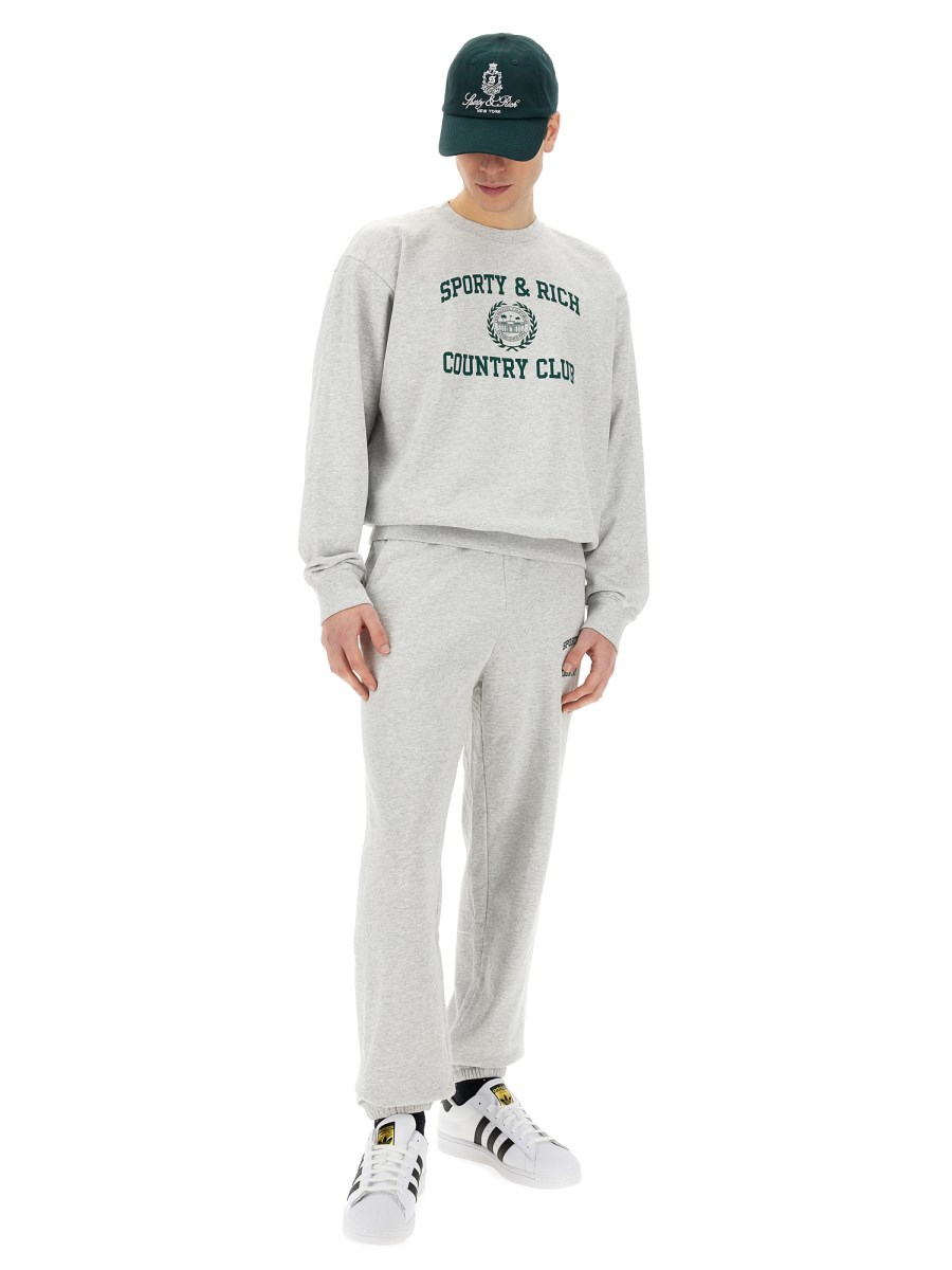 SPORTY&RICH PANTALONE JOGGING CON LOGO