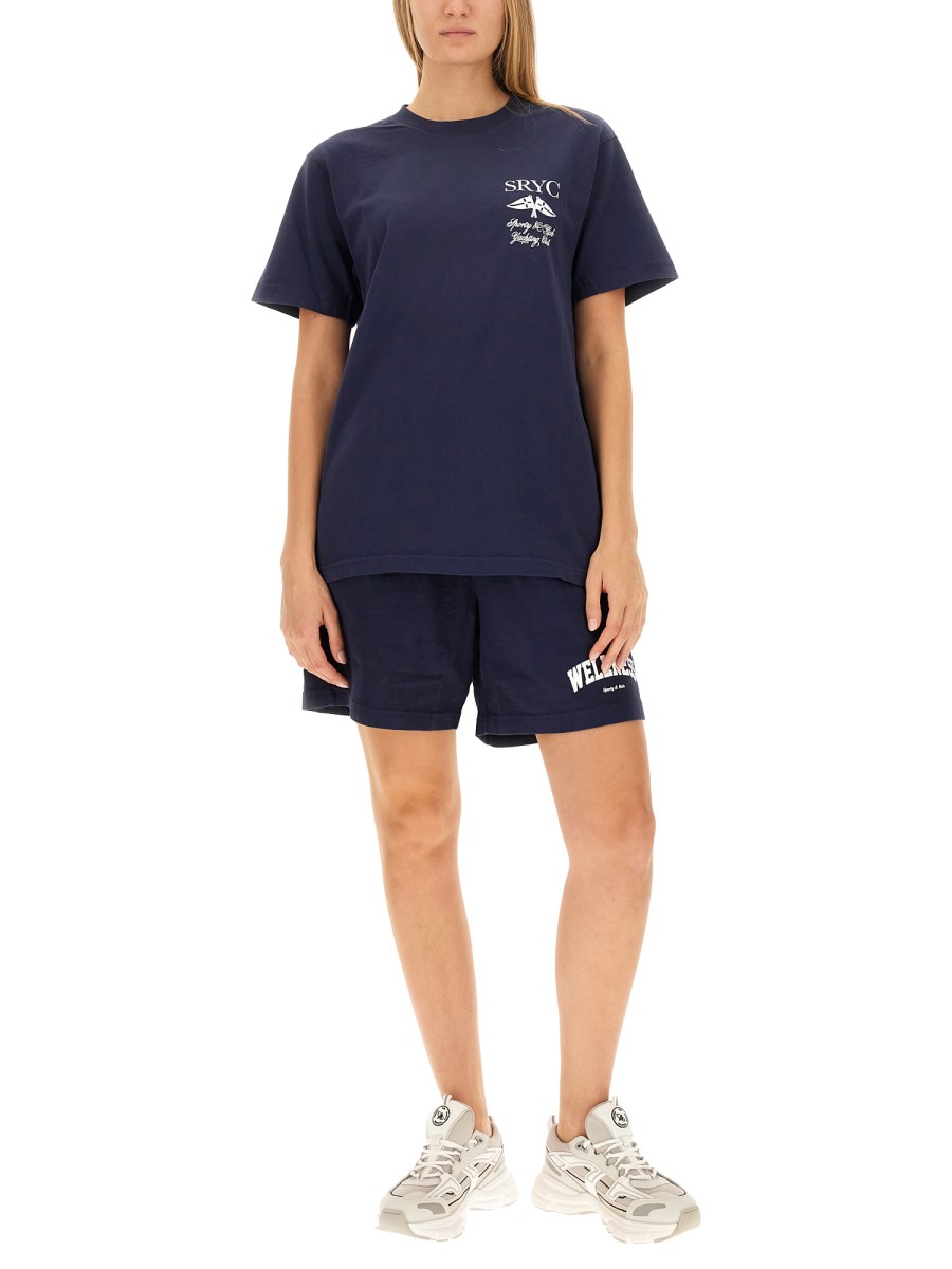 SPORTY&RICH T-SHIRT CON LOGO