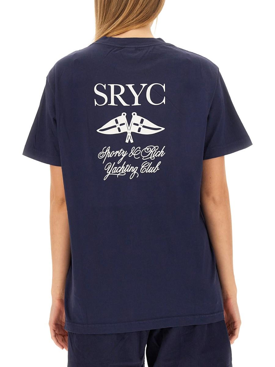 SPORTY&RICH T-SHIRT CON LOGO