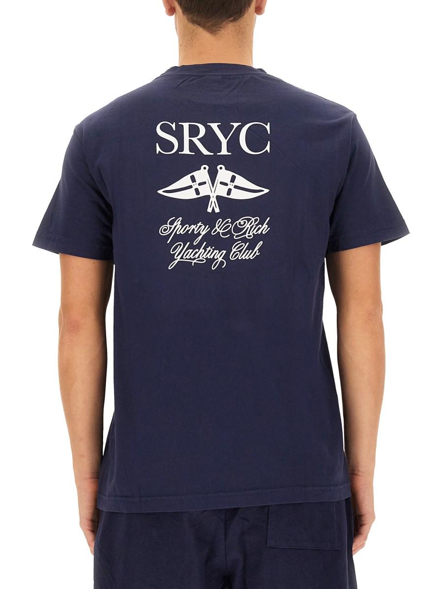 SPORTY&RICH T-SHIRT CON LOGO