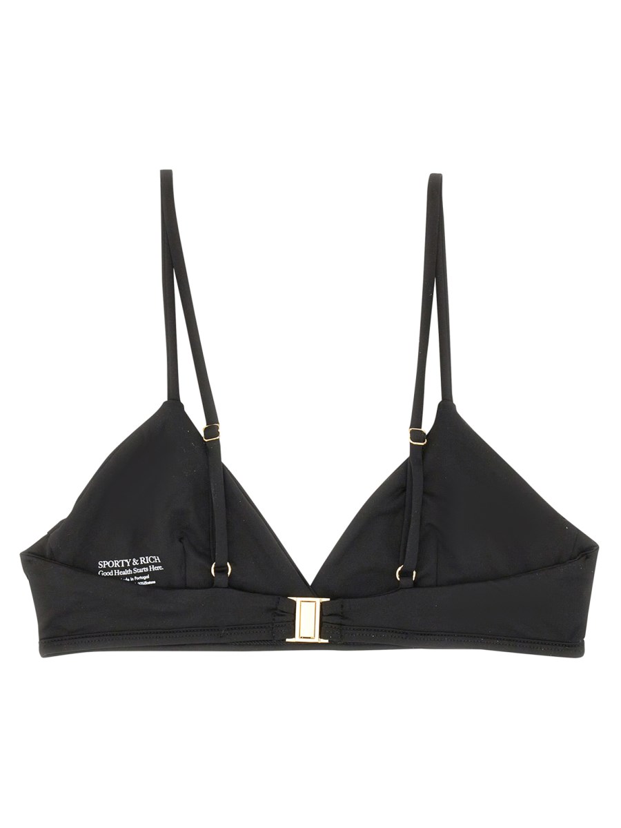 SPORTY&RICH TOP BIKINI IN TESSUTO TECNICO